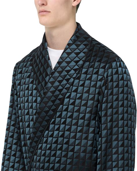 prada jacquard robe.